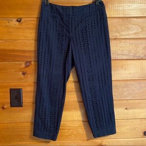Ann Taylor Loft lace capris